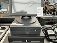 Hp rp5700 kassa met monitor,geldlade betaalautomaat enz - afbeelding 2 van  3