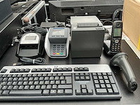 Hp rp5700 kassa met monitor,geldlade betaalautomaat enz - afbeelding 3 van  3