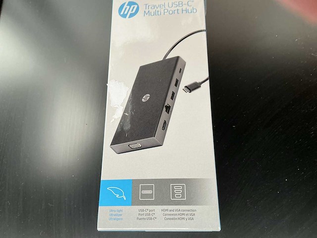 Hp travel usb multi poort - afbeelding 1 van  3