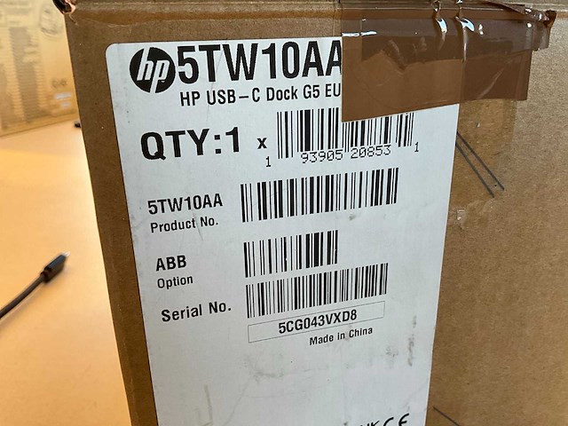 Hp usb-c dock g5 (2x) - afbeelding 7 van  9