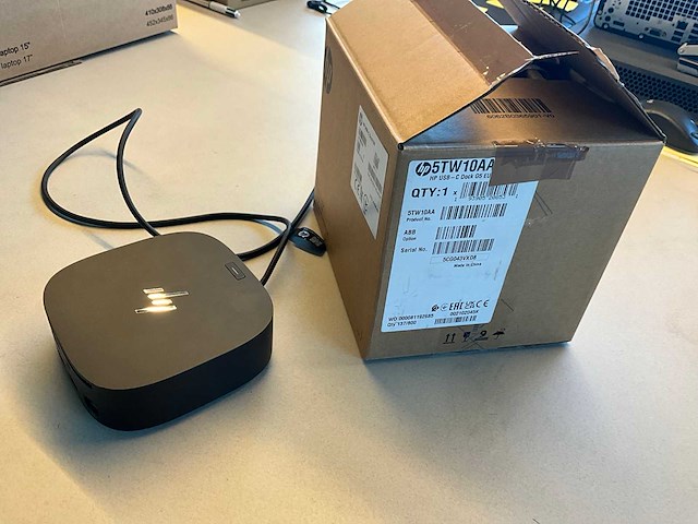 Hp usb-c dock g5 (2x) - afbeelding 8 van  9