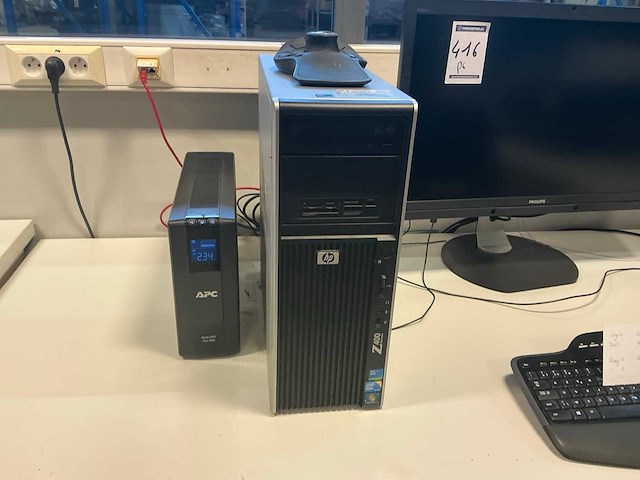 Hp z400 pc configuratie - afbeelding 2 van  5
