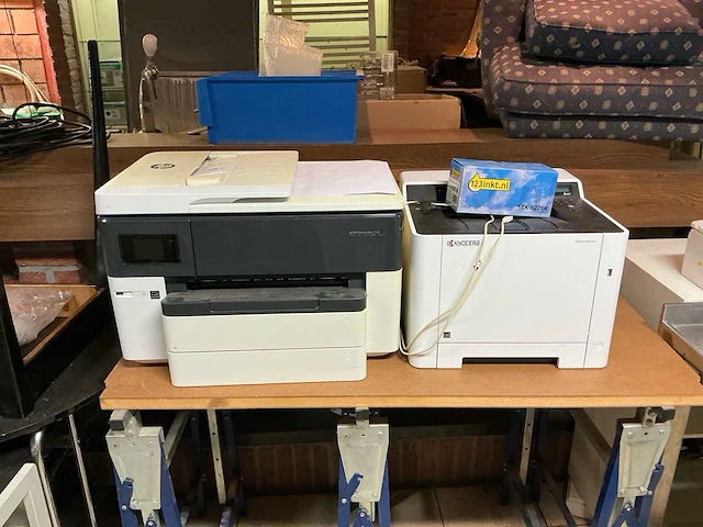 Hp/kyocera printer & scanner (2x) - afbeelding 4 van  5