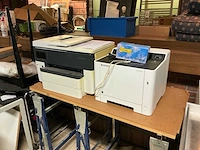 Hp/kyocera printer & scanner (2x)