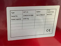 Hpt-a palletwagen 2.5t - afbeelding 6 van  11