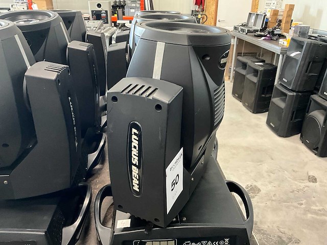 Hq power lucius beam led-moving head (6x) - afbeelding 1 van  1