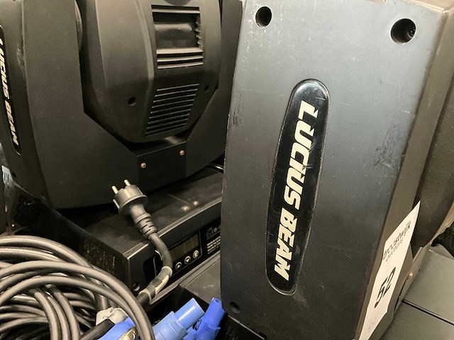 Hq power lucius beam moving head (5x) - afbeelding 3 van  3