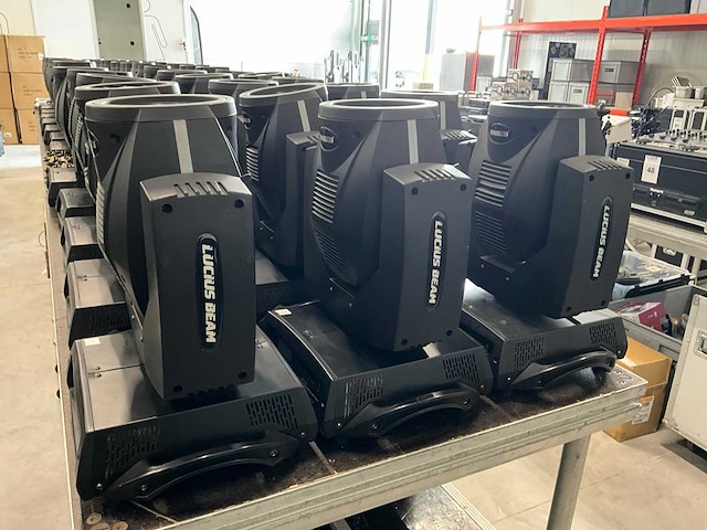 Hq power lucius beam moving head (6x) - afbeelding 1 van  3