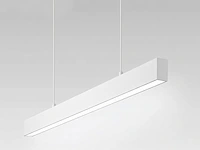 [hrz201] 40w led 120cm linear design pendant lamp with 3 colour light switch white - afbeelding 6 van  9