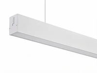 [hrz201] 40w led 120cm linear design pendant lamp with 3 colour light switch white - afbeelding 7 van  9