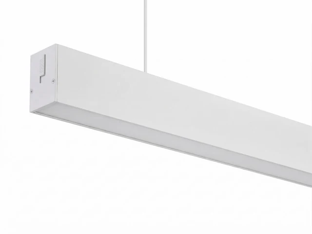 [hrz201] 40w led 120cm linear design pendant lamp with 3 colour light switch white - afbeelding 7 van  9
