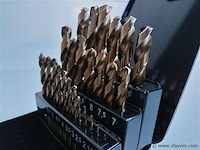 Hss-g cobalt spiraalborenset 25 delig - afbeelding 3 van  5