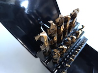 Hss-g cobalt spiraalborenset 25 delig - afbeelding 4 van  5