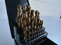 Hss-g cobalt spiraalborenset 25 delig