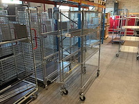Hss opslagkarren 4 niveaus (2x)