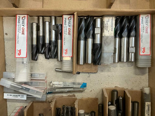 Hss vingerfrezen (4 - 22mm) frees (50x) - afbeelding 3 van  4