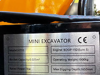 Ht10 mini-excavator 2025 - afbeelding 18 van  25