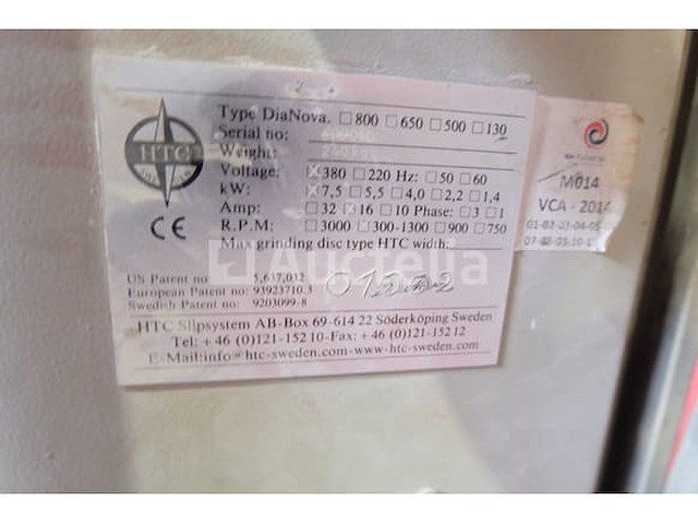 Htc dianova 650 elektrische betonstijltang - afbeelding 8 van  11