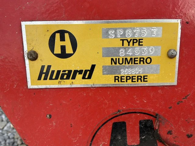 Huard sp875t halfgedragen wentelploeg - afbeelding 18 van  25