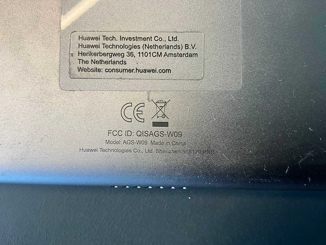 Huawei ags-w09 tablet - afbeelding 4 van  4