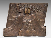 Hubert minnebo (1940), 'europa', (luxe-edition), polished and brown patinated bronze, 8/15, 2000, signed (+) 34 x 43 x 30 cm. (13.39 x 16.92 x 11.81 in.) - afbeelding 10 van  10