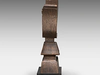 Hubert minnebo (1940), 'het alles omvattende', polished and brown patinated bronze, 1/1, 2009, signed (+) 48 x 34 x 11.5 cm. (18.89 x 13.39 x 4.53 in.) - afbeelding 3 van  8
