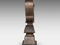 Hubert minnebo (1940), 'het alles omvattende', polished and brown patinated bronze, 1/1, 2009, signed (+) 48 x 34 x 11.5 cm. (18.89 x 13.39 x 4.53 in.) - afbeelding 6 van  8