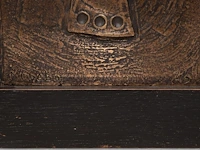 Hubert minnebo (1940), 'het portretteren, in de late namiddag', polished and brown patinated bronze, 2/5, 1991, signed (+) 29.5 x 16 x 10 cm. (11.60 x 6.29 x 3.94 in.) - afbeelding 7 van  8