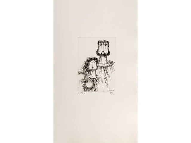 Hubert minnebo (1940), 'volhart', n° 23/60 - 'met gesloten ogen fluisterde hij, zacht kreunend, zijn mooiste herinneringen', polished and brown patinated bronze on book with 9 etches and poetry, 23/60, 2002 (+) 40 x 23 c - afbeelding 7 van  19