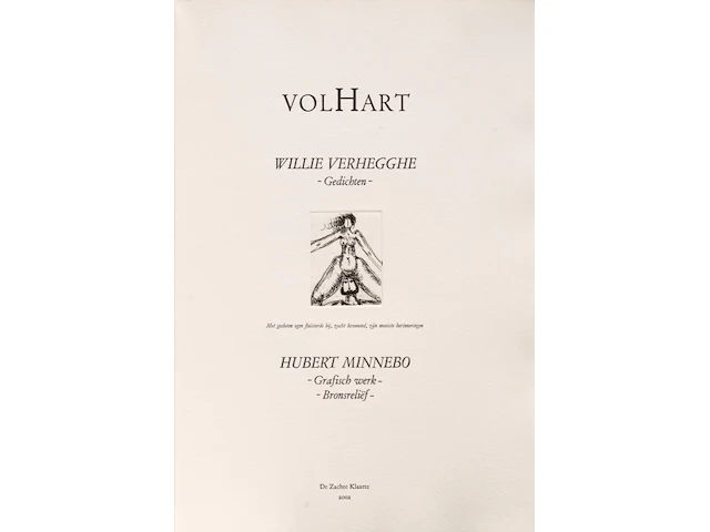 Hubert minnebo (1940), 'volhart', n° 23/60 - 'met gesloten ogen fluisterde hij, zacht kreunend, zijn mooiste herinneringen', polished and brown patinated bronze on book with 9 etches and poetry, 23/60, 2002 (+) 40 x 23 c - afbeelding 13 van  19