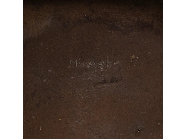 Hubert minnebo (1940), 'zachtjes uitdeinen', relief, polished and brown patinated bronze, 1/1, 2014, signed (+) 29 x 40 x 3.5 cm. (11.41 x 15 3/4 x 1.37 in.) - afbeelding 19 van  22
