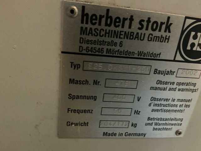 Hubert stork e25.0ksy1-250 co-extruder (2x) - afbeelding 7 van  15