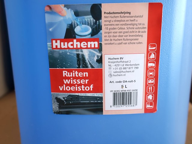 Huchem ruitenwisservloeistof (plm 100) - afbeelding 3 van  4