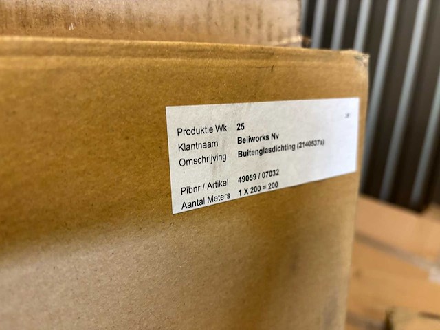 Hueck - schüco 204649 magazijn voorraad raamafdichting en toebehoren raamsluiting (1000x) - afbeelding 4 van  27