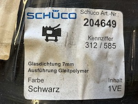 Hueck - schüco 204649 magazijn voorraad raamafdichting en toebehoren raamsluiting (1000x) - afbeelding 18 van  27