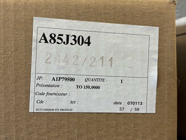 Hueck - schüco 204649 magazijn voorraad raamafdichting en toebehoren raamsluiting (1000x) - afbeelding 11 van  27