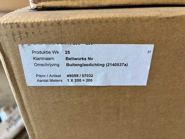 Hueck - schüco 204649 magazijn voorraad raamafdichting en toebehoren raamsluiting (1000x) - afbeelding 13 van  27