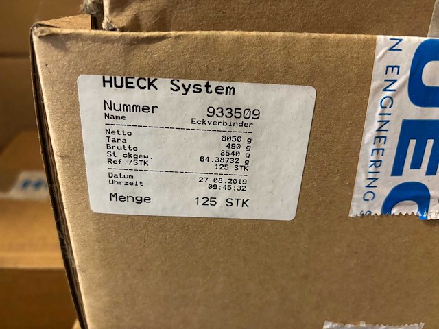 Hueck - schüco 204649 magazijn voorraad raamafdichting en toebehoren raamsluiting (1000x) - afbeelding 26 van  27