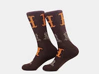 Huf - quality sock - chocolate - afbeelding 3 van  3