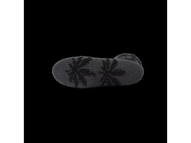 Huff - tonal fuzzy scattered - wintersokken - grijs - afbeelding 2 van  2