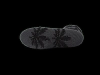 Huff - tonal fuzzy scattered - wintersokken - grijs - afbeelding 2 van  2