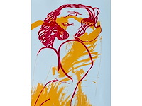 Hugo claus - fuga - kleurenzeefdruk - afbeelding 2 van  7