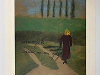 Hugo claus - kleurenlithografie - afbeelding 1 van  1