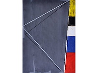 Hugo duchateau - offset litho + olieverf op papier - 1987 - afbeelding 1 van  7