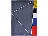 Hugo duchateau - offset litho + olieverf op papier - 1987 - afbeelding 2 van  7