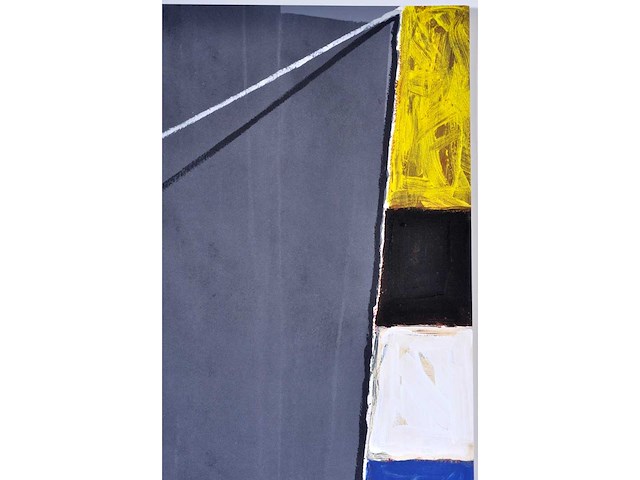 Hugo duchateau - offset litho + olieverf op papier - 1987 - afbeelding 6 van  7