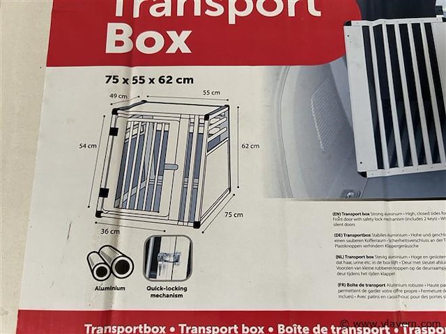 Huisdieren transport box - afbeelding 2 van  3