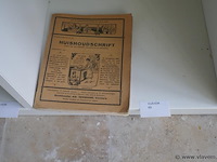 Huishoudschrift - afbeelding 1 van  1