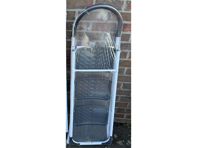 Huishoudtrap 3 treden zwart 3 stuks in doos - afbeelding 2 van  2