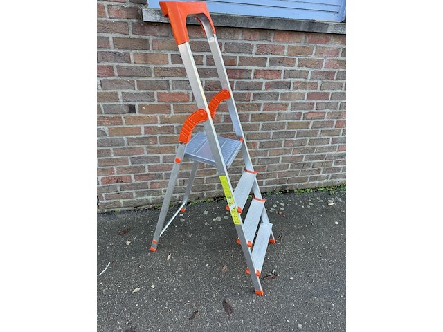 Huishoudtrap 4 treden - afbeelding 3 van  4